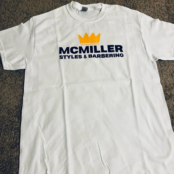 Selling T-shirts for my barbering business look me up on Booksy.com - Picture 1 of 4